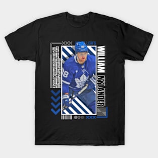 William Nylander Paper Poster Version 10 T-Shirt